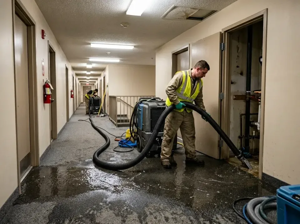 multi-unit-apartment-hallway-f-005 — frequently asked questions, Emergency Burst Pipe Water Extraction & Removal in Mulberry…